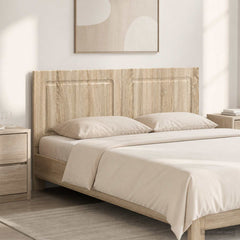 vidaXL Wall-Mounted Headboard UTRECHT Engineered Wood Width 140 cm