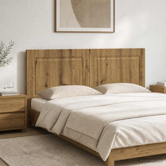 vidaXL Wall-Mounted Headboard UTRECHT Engineered Wood Width 140 cm