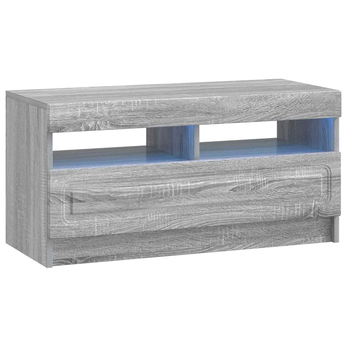 LED TV Cabinet Engineered Wood Grey sonoma