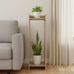 vidaXL Plant Stand Sonoma Oak 30 x 30 x 100 cm Engineered Wood 4