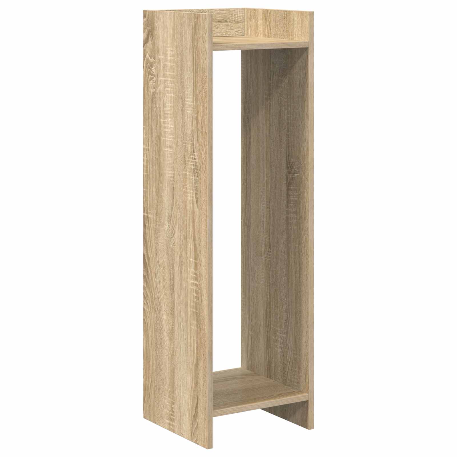vidaXL Plant Stand Sonoma Oak 30 x 30 x 100 cm Engineered Wood 2
