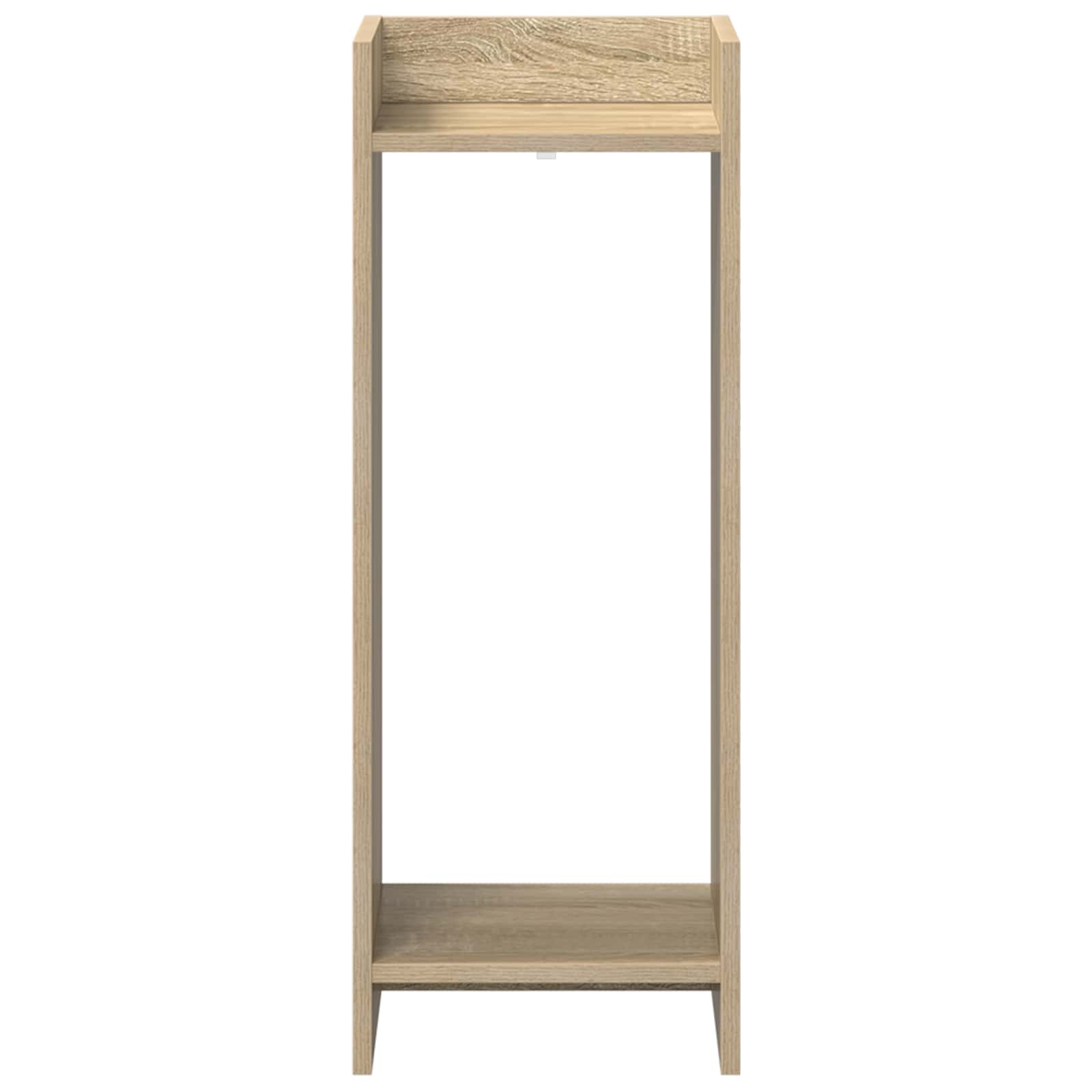 vidaXL Plant Stand 2 pcs Sonoma Oak 30 x 30 x 80 cm Engineered Wood 6