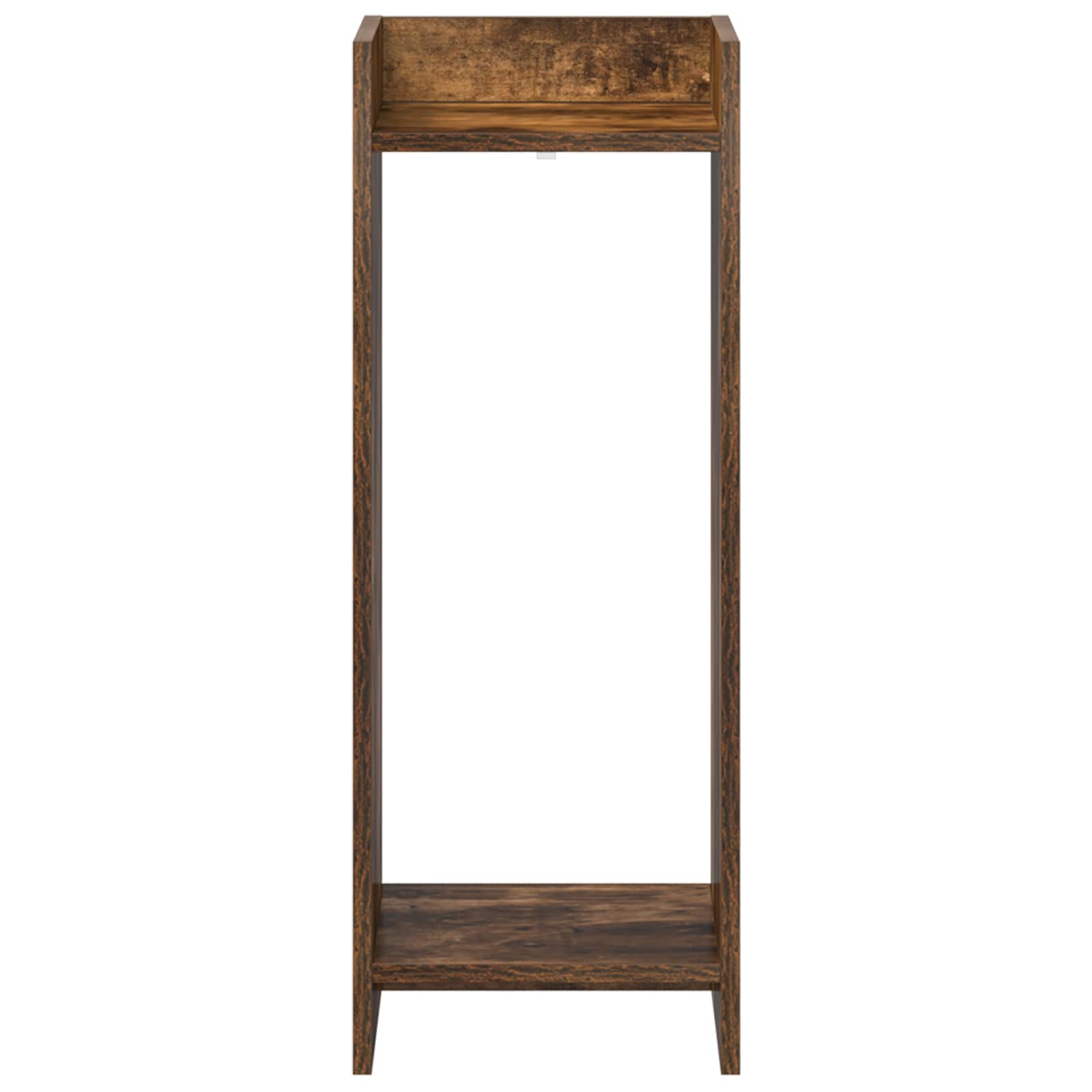 vidaXL Plant Stand 2 pcs Smoked Oak 30 x 30 x 80 cm Engineered Wood 6
