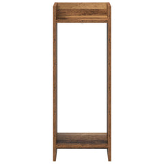 vidaXL Plant Stand 2 pcs Old Wood 30 x 30 x 80 cm Engineered Wood 6
