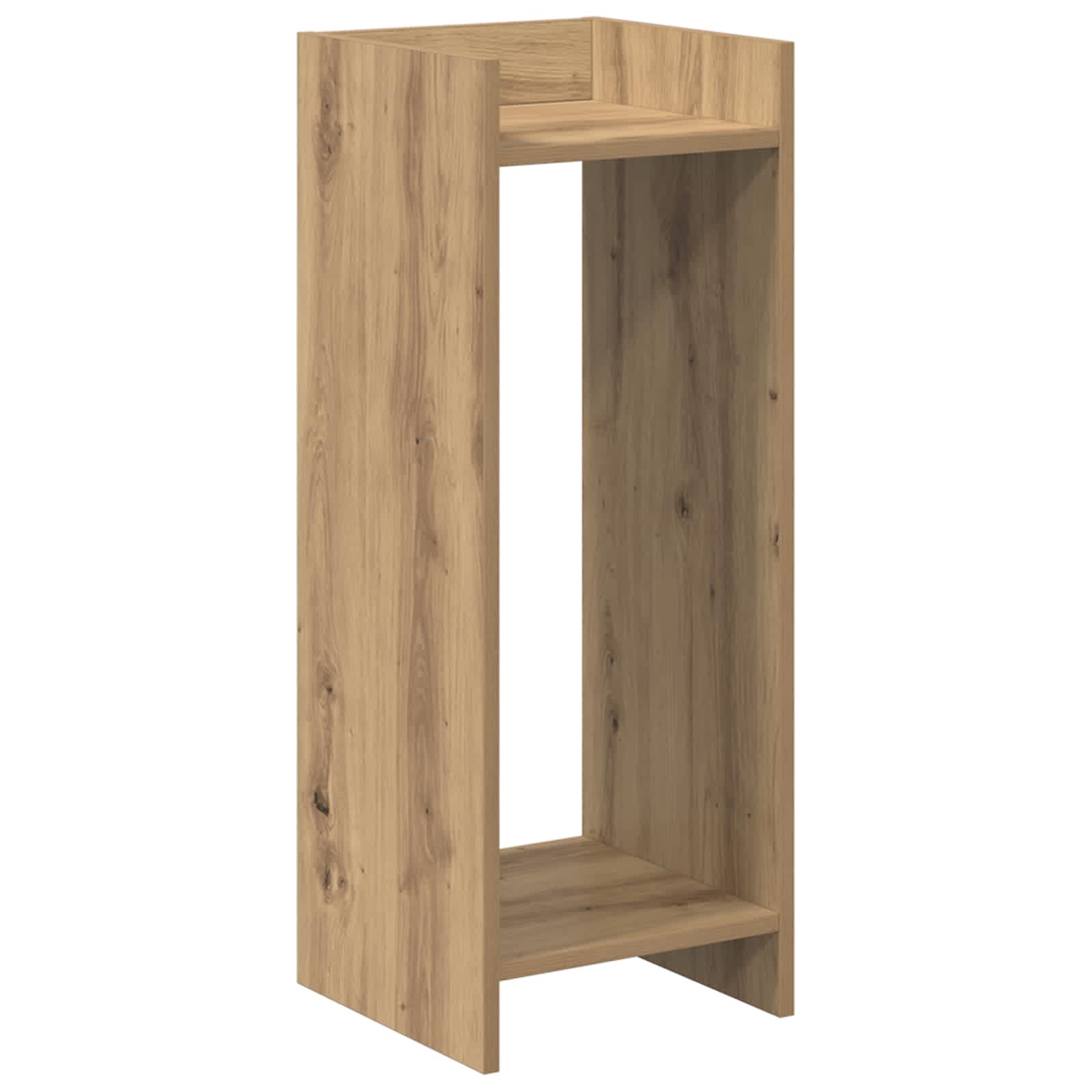 vidaXL Plant Stand 2 pcs Artisan Oak 30 x 30 x 80 cm Engineered Wood 5