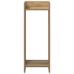 vidaXL Plant Stand 2 pcs Artisan Oak 30 x 30 x 80 cm Engineered Wood 6