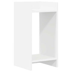 vidaXL Plant Stand 2 pcs White 30 x 30 x 60 cm Engineered Wood 5