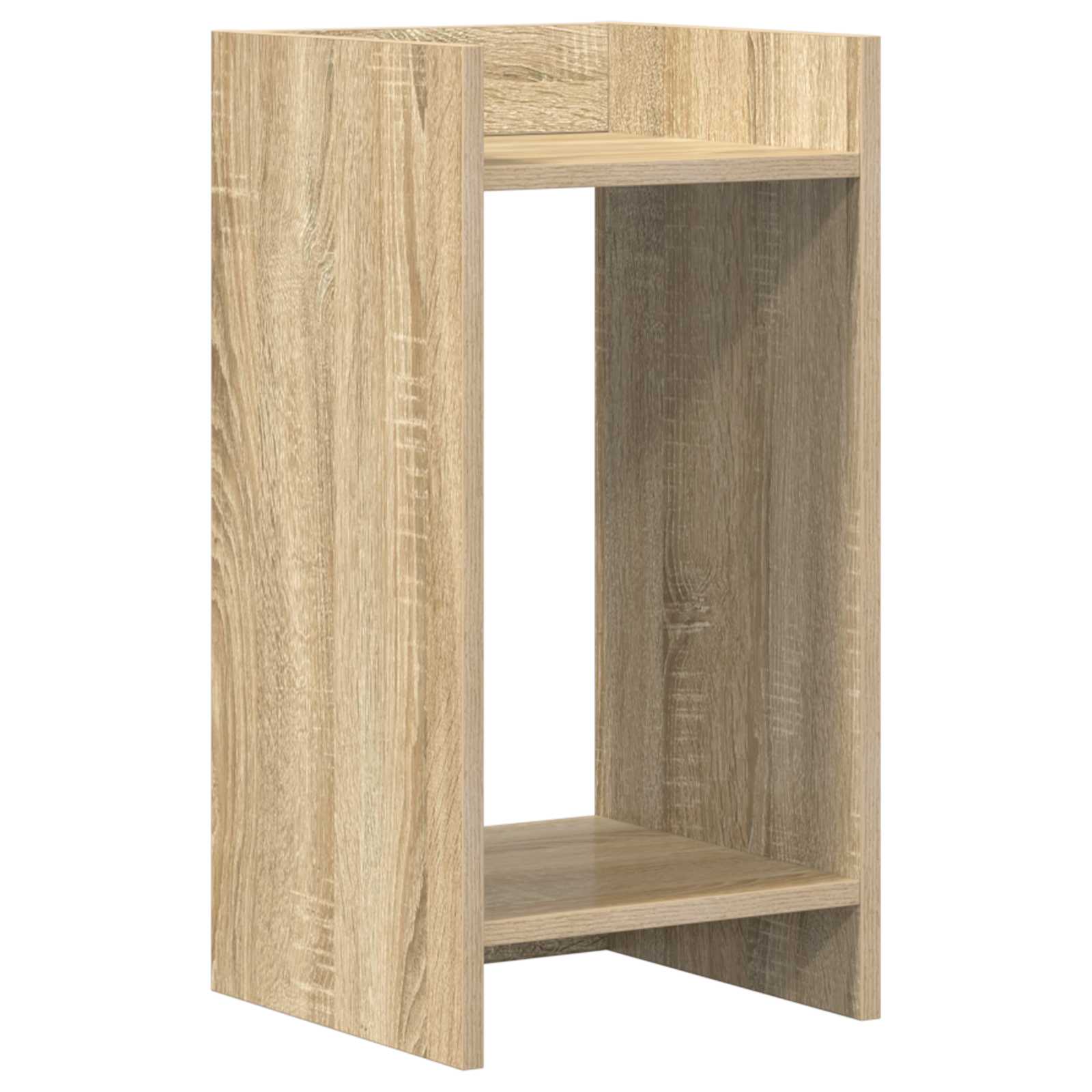 vidaXL Plant Stand 2 pcs Sonoma Oak 30 x 30 x 60 cm Engineered Wood 5