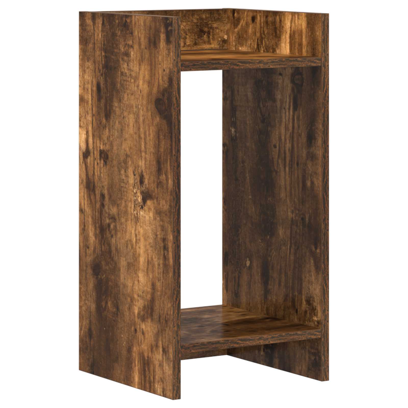 vidaXL Plant Stand 2 pcs Smoked Oak 30 x 30 x 60 cm Engineered Wood 5