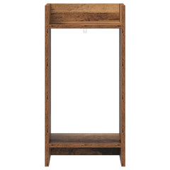 vidaXL Plant Stand 2 pcs Old Wood 30 x 30 x 60 cm Engineered Wood 6