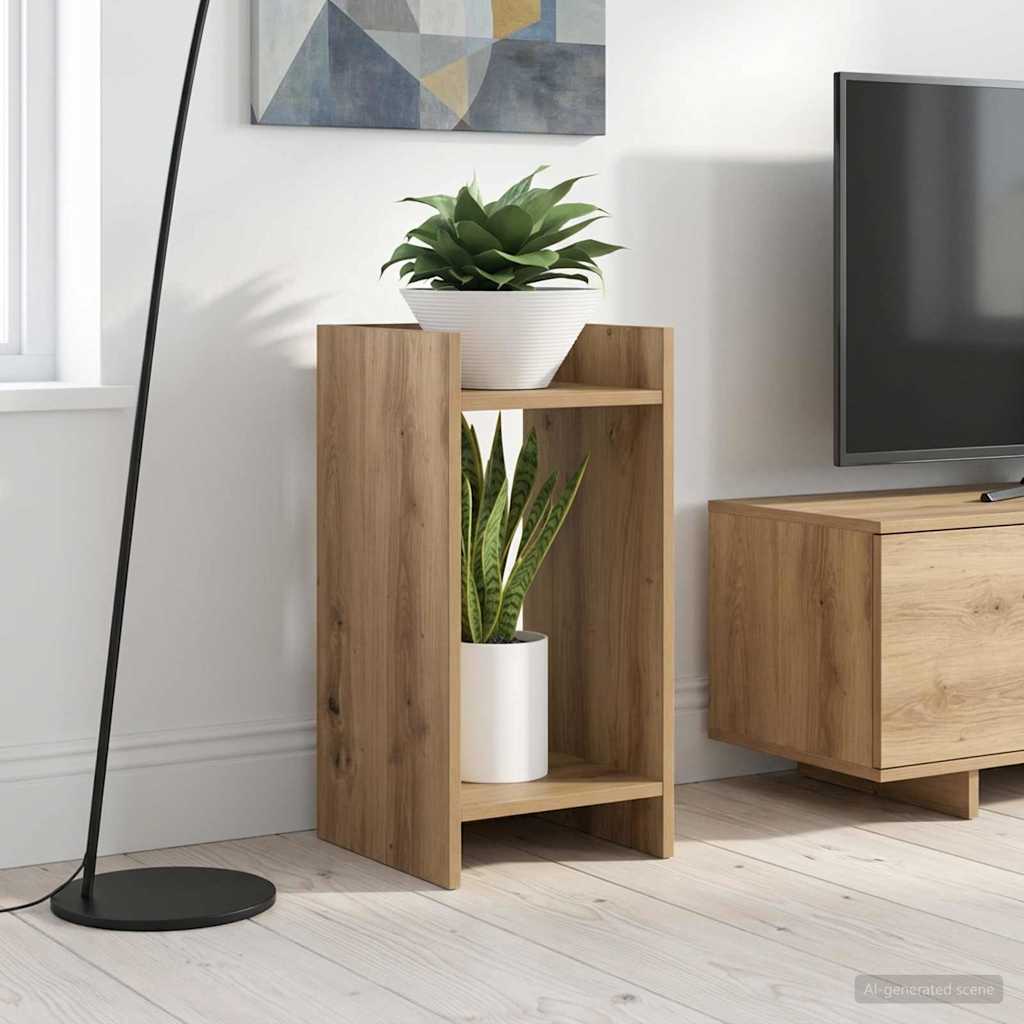 vidaXL Plant Stand 2 pcs Artisan Oak 30 x 30 x 60 cm Engineered Wood 4