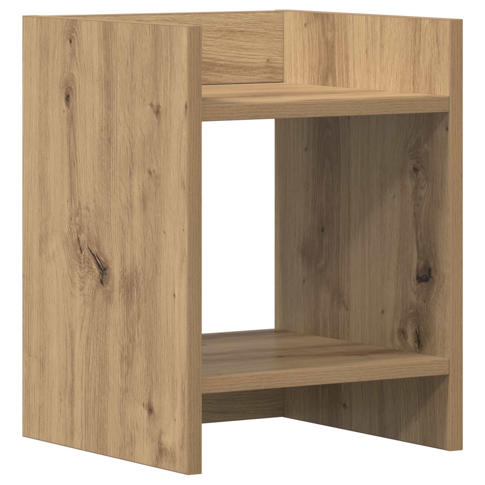 vidaXL Plant Stand 2 pcs Artisan Oak 30 x 30 x 40 cm Engineered Wood 5