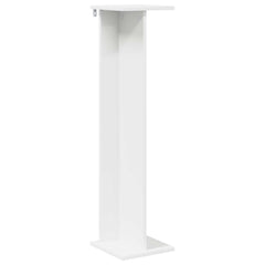 vidaXL Plant Stand 2 pcs White 25 x 25.5 x 100.5 cm Engineered Wood 5