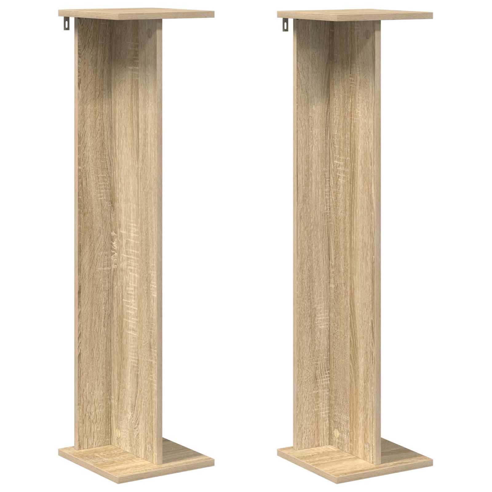 vidaXL Plant Stand 2 pcs Sonoma Oak 25 x 25.5 x 100.5 cm 2