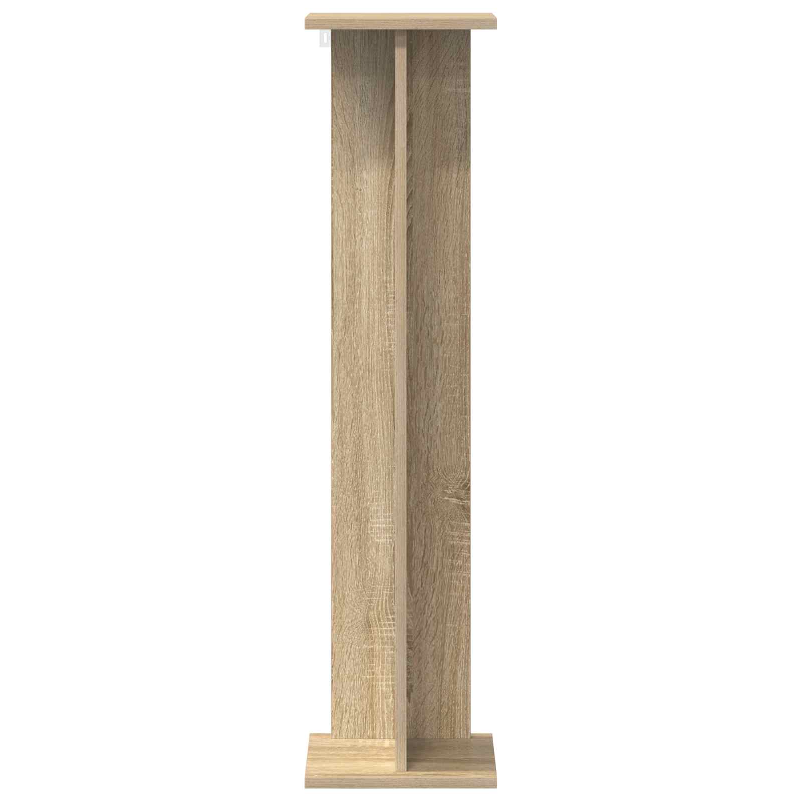 vidaXL Plant Stand 2 pcs Sonoma Oak 25 x 25.5 x 100.5 cm 6