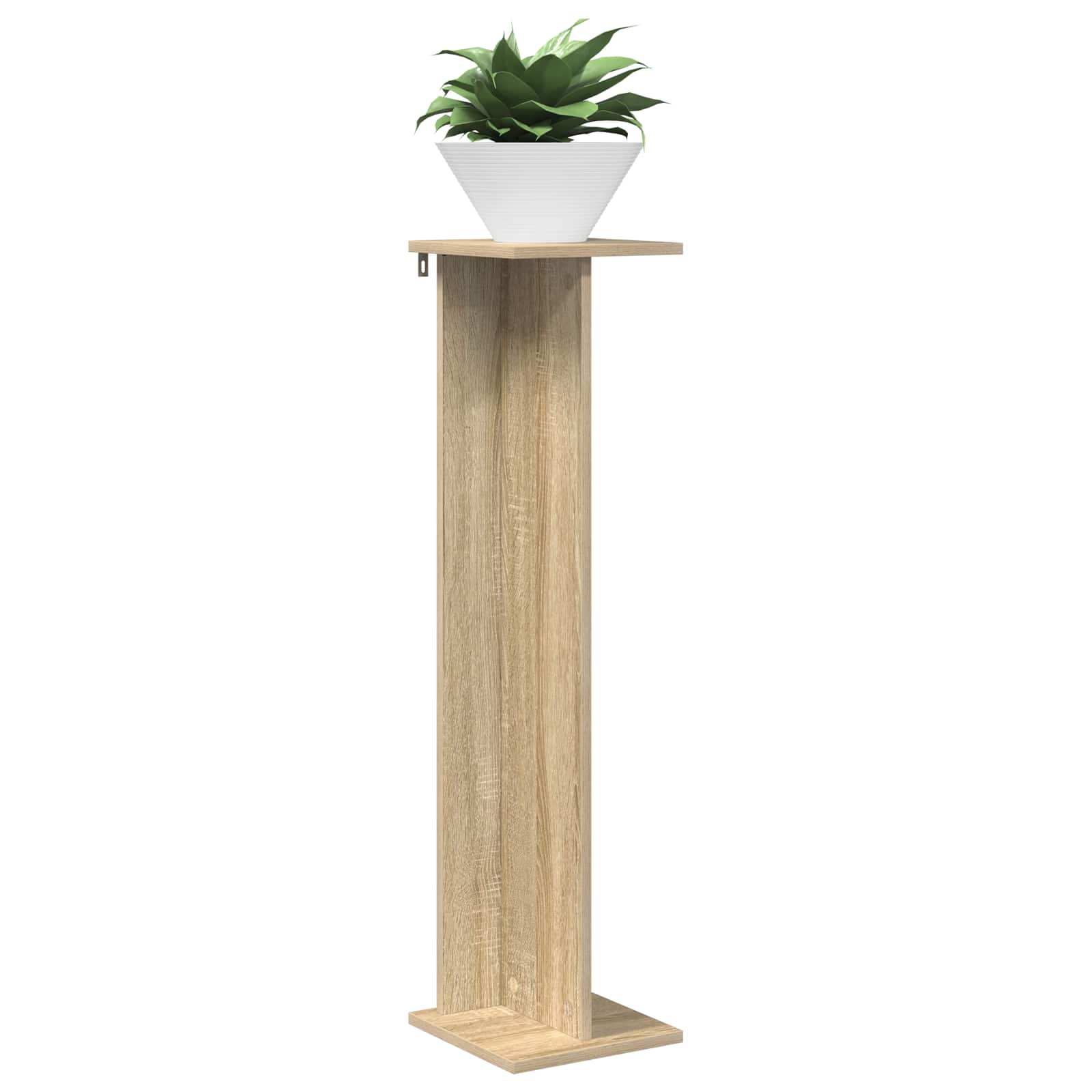 vidaXL Plant Stand 2 pcs Sonoma Oak 25 x 25.5 x 100.5 cm 3