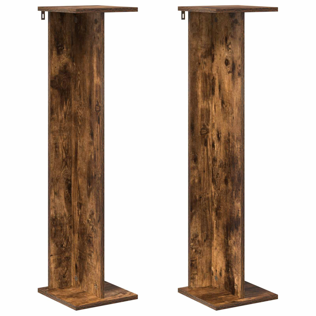 Plant Stand 2 25 x 25.5 x 100.5 cm Smoked oak