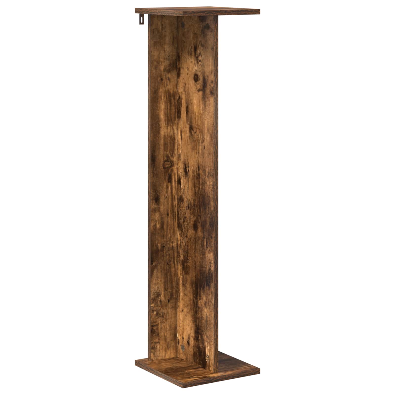 vidaXL Plant Stand 2 pcs Smoked Oak 25 x 25.5 x 100.5 cm 5