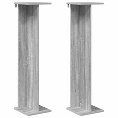 vidaXL Plant Stand 2 pcs Grey Sonoma 25 x 25.5 x 100.5 cm 2