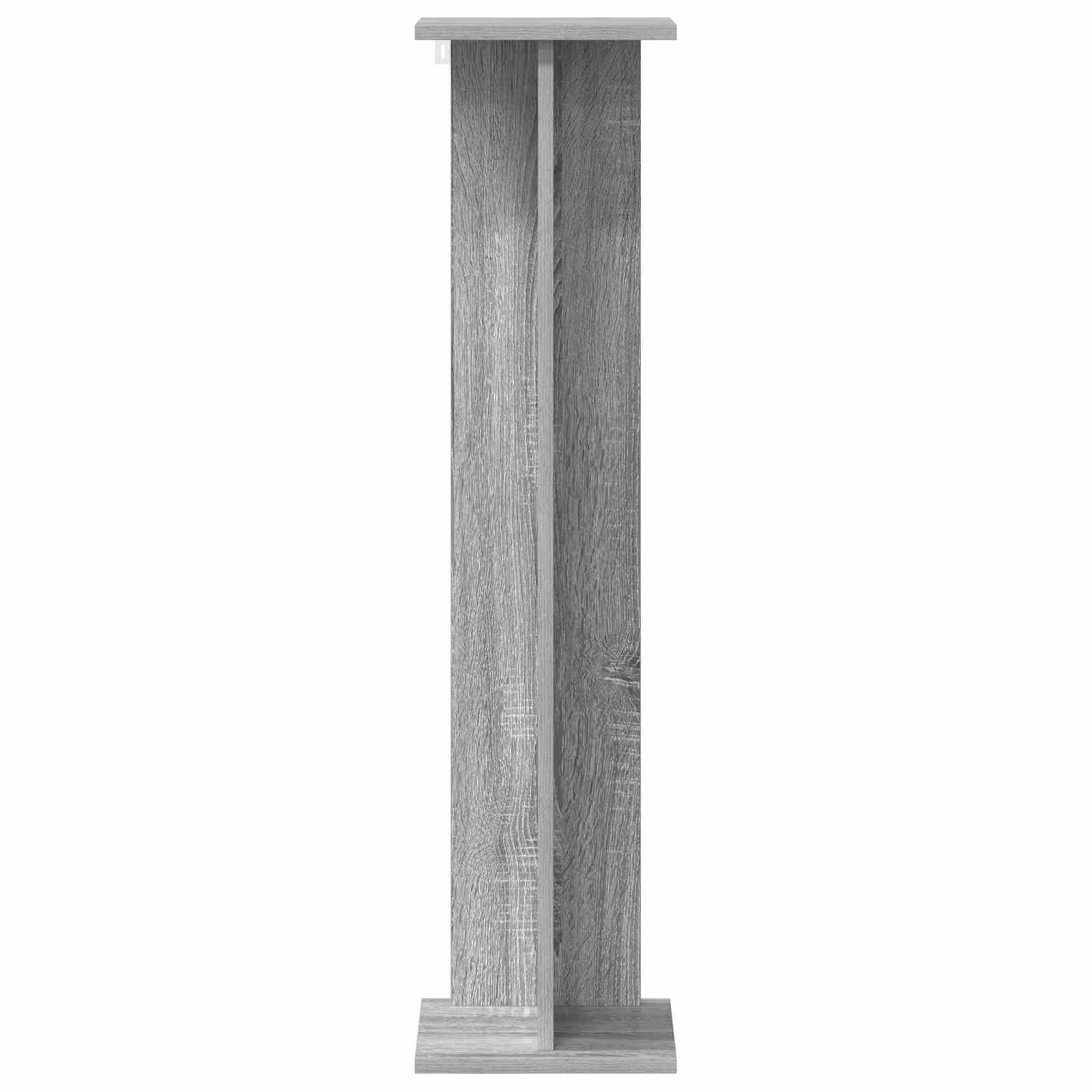 vidaXL Plant Stand 2 pcs Grey Sonoma 25 x 25.5 x 100.5 cm 6
