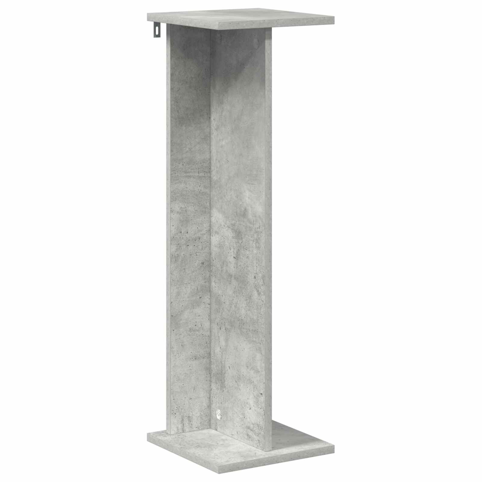 vidaXL Plant Stand 2 pcs Concrete Grey 25 x 25.5 x 80.5 cm 5