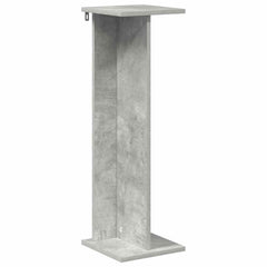 vidaXL Plant Stand 2 pcs Concrete Grey 25 x 25.5 x 80.5 cm 5