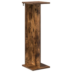 vidaXL Plant Stand 2 pcs Smoked Oak 25 x 25.5 x 80.5 cm 5