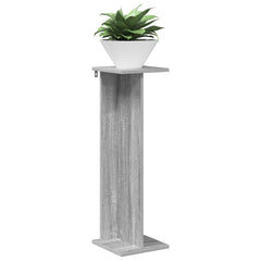 vidaXL Plant Stand 2 pcs Grey Sonoma 25 x 25.5 x 80.5 cm 3