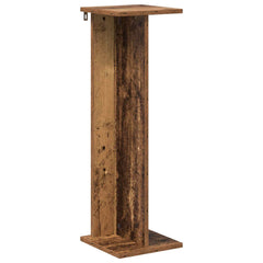 vidaXL Plant Stand 2 pcs Old Wood 25 x 25.5 x 80.5 cm Engineered Wood 5