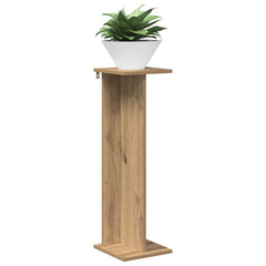 vidaXL Plant Stand 2 pcs Artisan Oak 25 x 25.5 x 80.5 cm 3