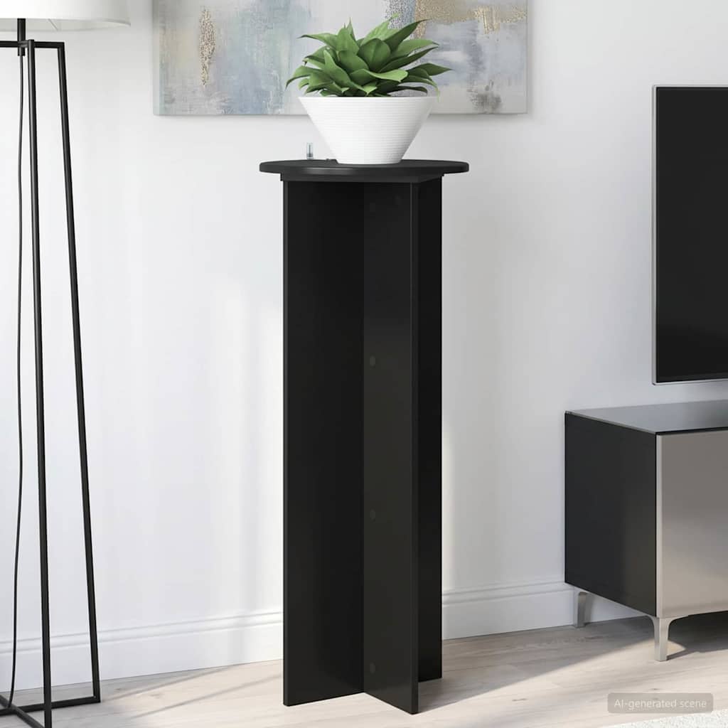 vidaXL Plant Stand 2 pcs Ø40 100 cm Engineered Wood