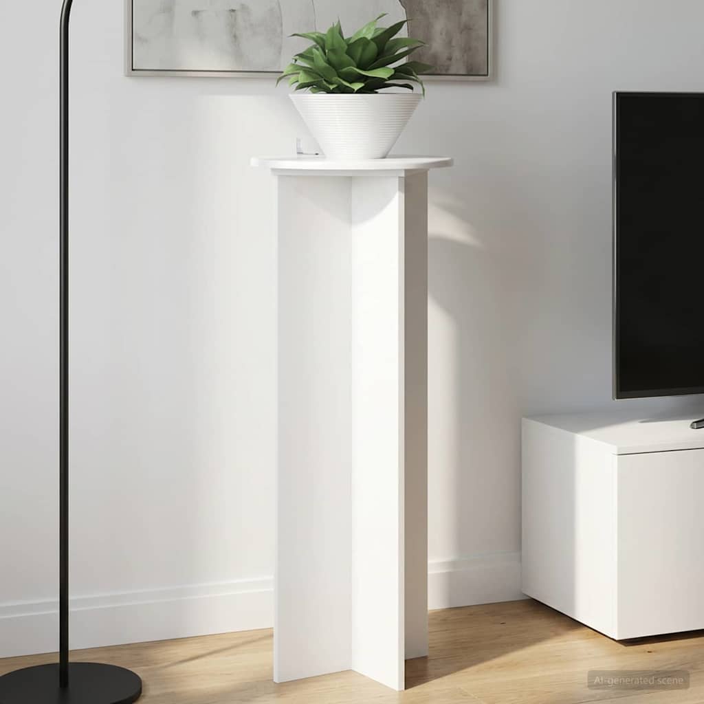 vidaXL Plant Stand 2 pcs Ø40 100 cm Engineered Wood