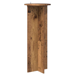vidaXL Plant Stand 2 pcs Old Wood Ø40 x 100 cm Engineered Wood 5