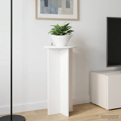 vidaXL Plant Stand 2 pcs High Gloss White 40 x 40 x 80 cm 1
