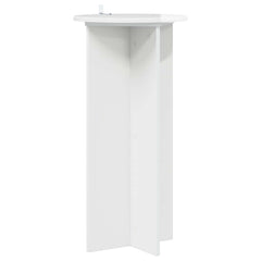 vidaXL Plant Stand 2 pcs High Gloss White 40 x 40 x 80 cm 5