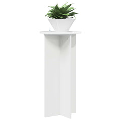 vidaXL Plant Stand 2 pcs High Gloss White 40 x 40 x 80 cm 3