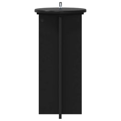 vidaXL Plant Stand 2 pcs Black 29.5 x 29.5 x 60 cm Engineered Wood 6