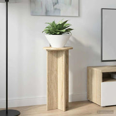 vidaXL Plant Stand 2 pcs Sonoma Oak 29.5 x 29.5 x 60 cm 1