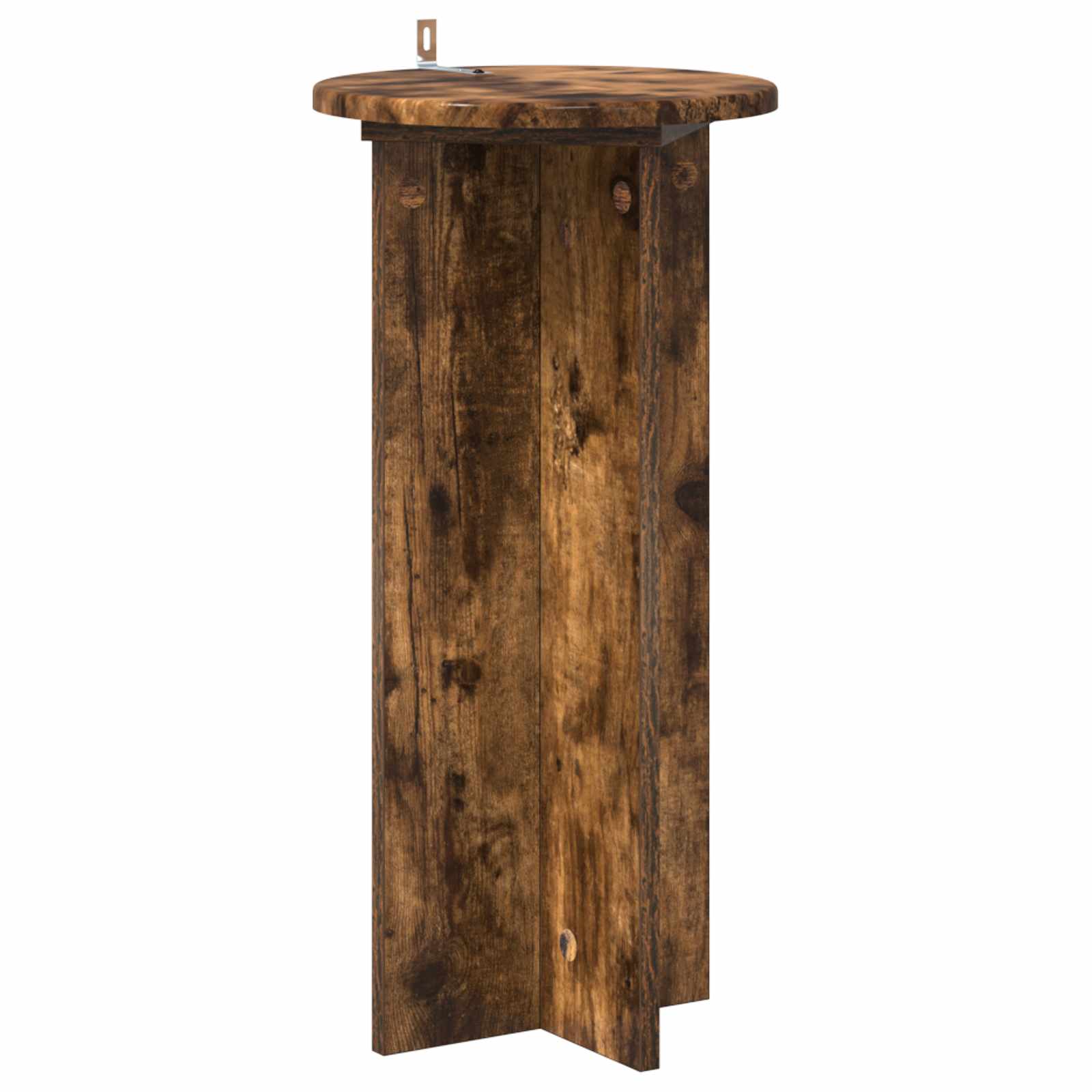 vidaXL Plant Stand 2 pcs Smoked Oak 29.5 x 29.5 x 60 cm 5