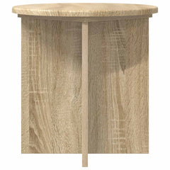 vidaXL Plant Stand 2 pcs Sonoma Oak 40 x 40 x 40 cm Engineered Wood 6