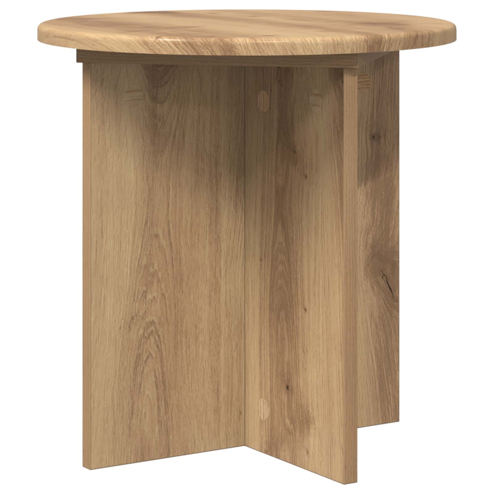 vidaXL Plant Stand 2 pcs Artisan Oak 40 x 40 x 40 cm Engineered Wood 5