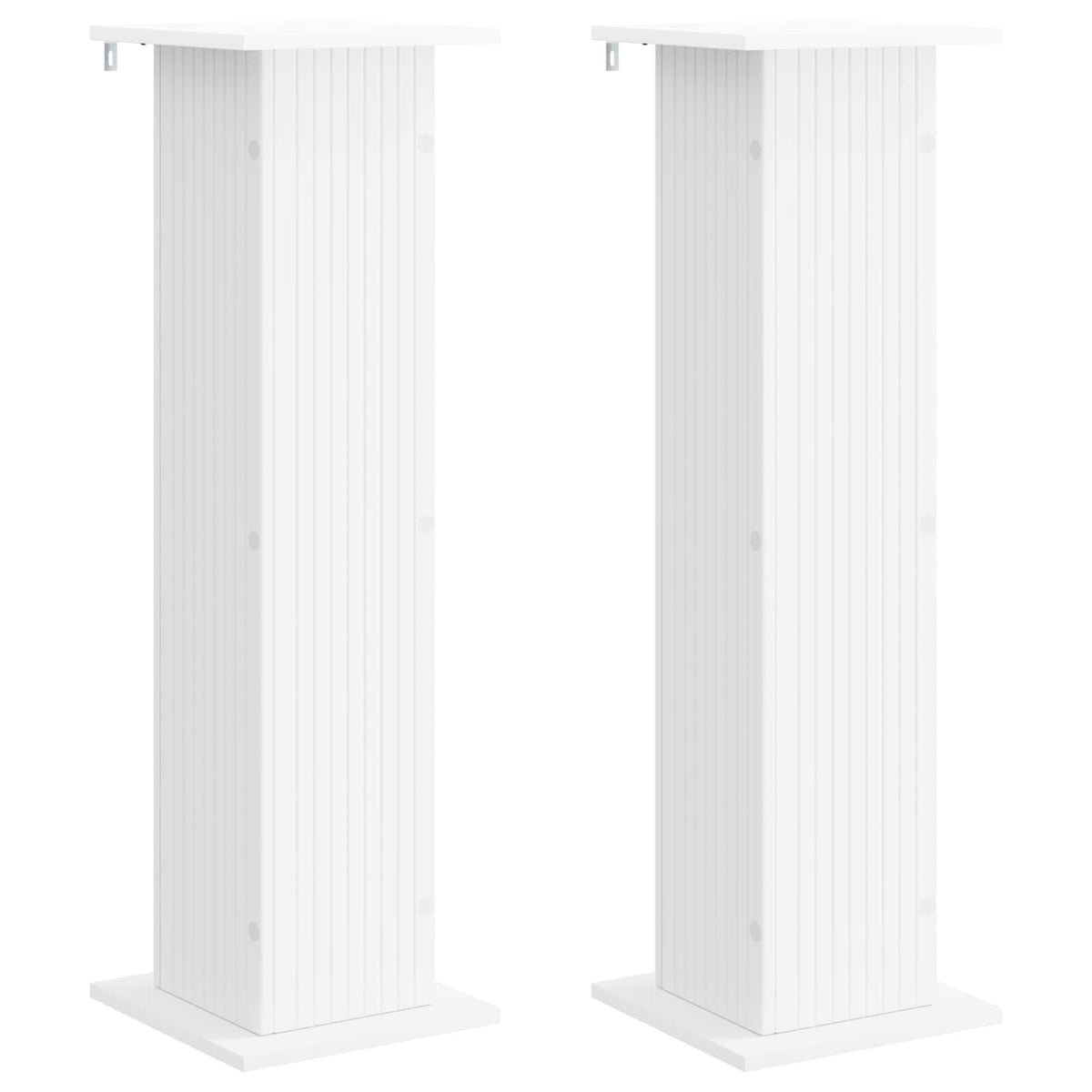 Plant Stand 2 pcs 30.5 x 30 x 100.5 cm White