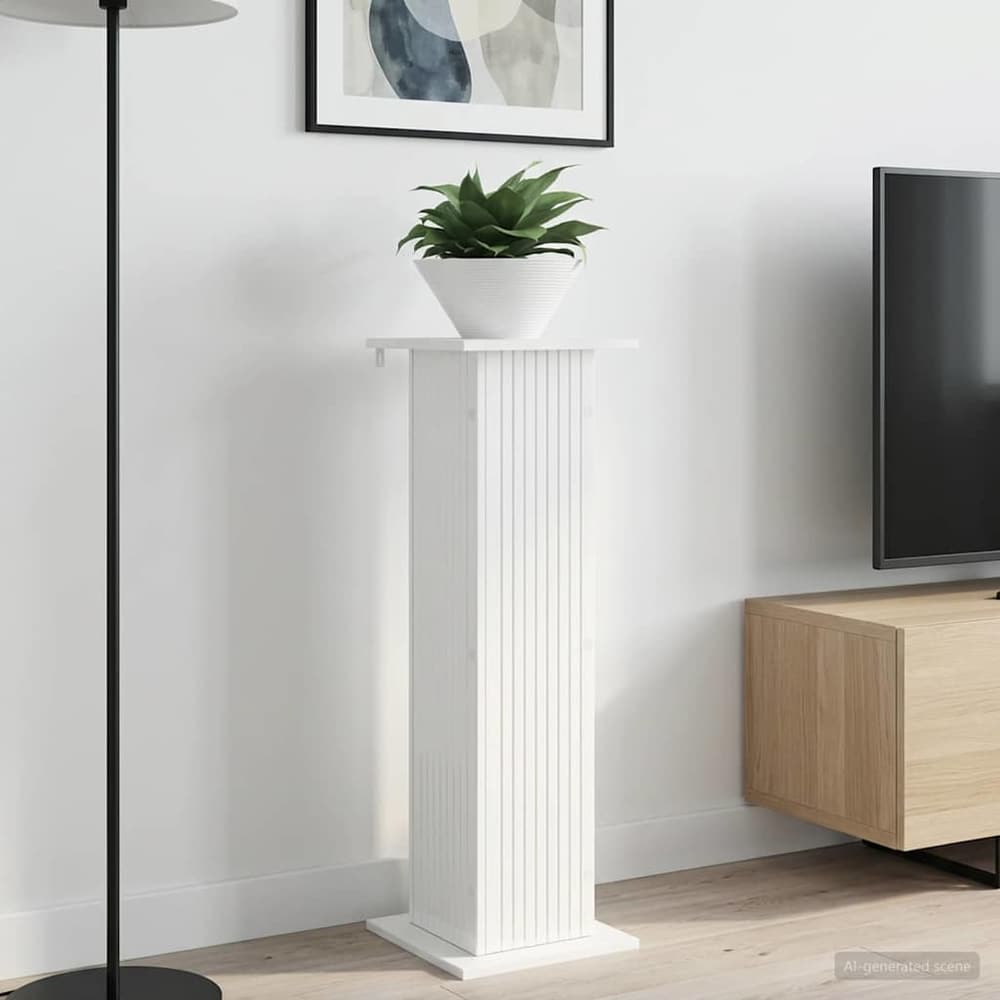 Plant Stand 2 pcs 30.5 x 30 x 100.5 cm High gloss white