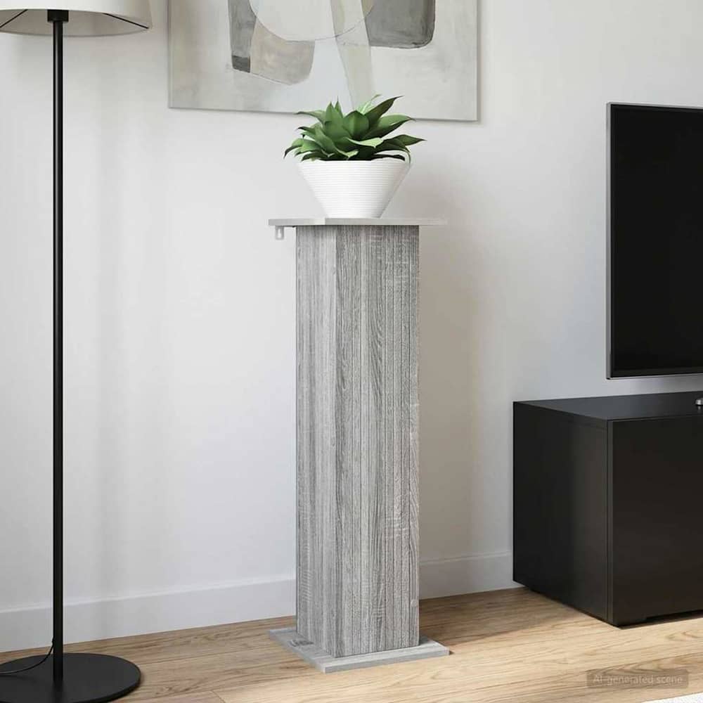 Plant Stand 2 pcs 30.5 x 30 x 100.5 cm Grey sonoma