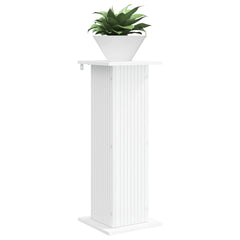 vidaXL Plant Stand 2 pcs White 30.5 x 30 x 80.5 cm Engineered Wood 3