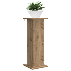 vidaXL Plant Stand Artisan Oak 30.5 x 30 x 80.5 cm Engineered Wood 3