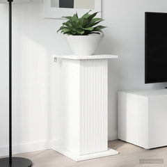 vidaXL Plant Stand White 30.5 x 30 x 60.5 cm Engineered Wood 1