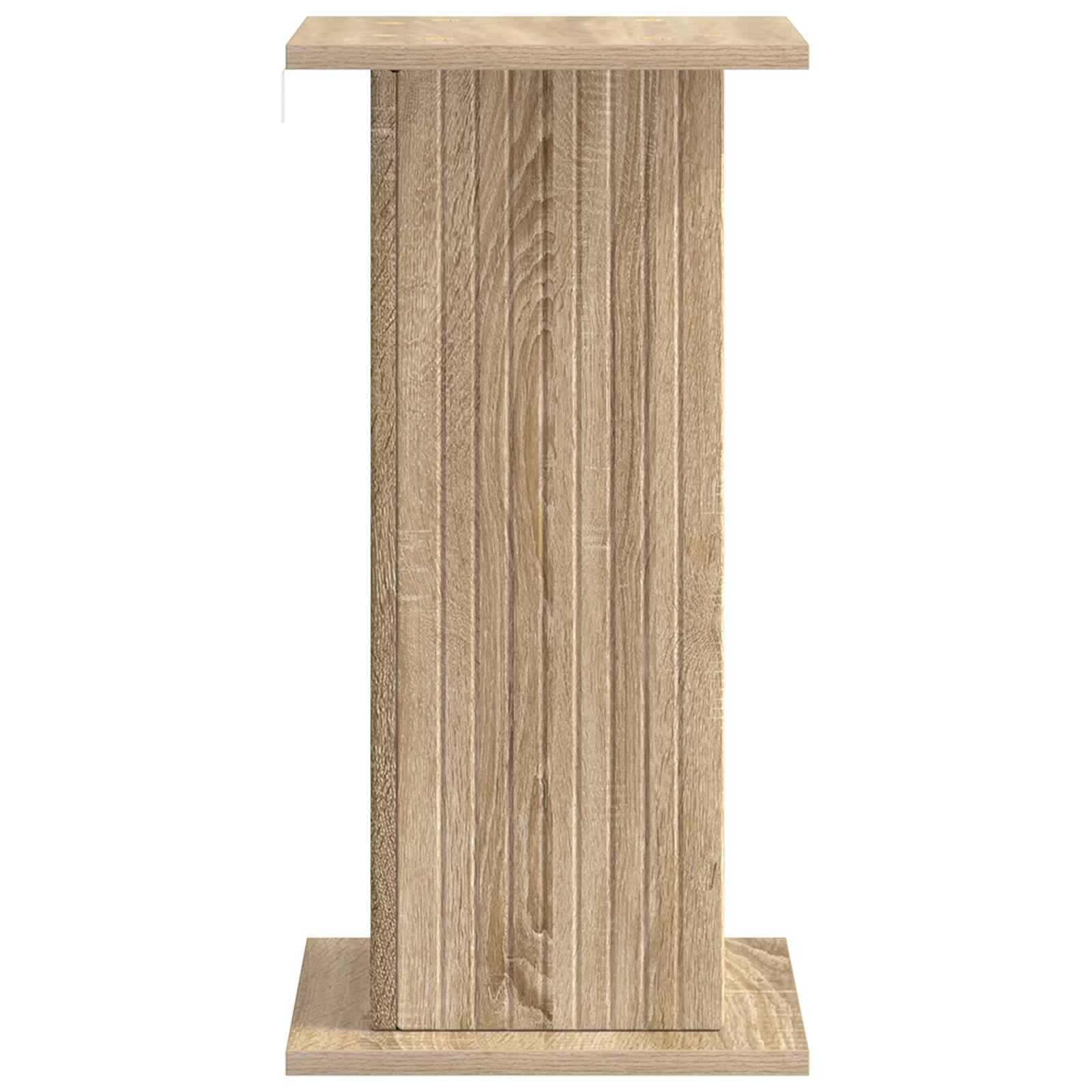 vidaXL Plant Stand Sonoma Oak 30.5 x 30 x 60.5 cm Engineered Wood 6