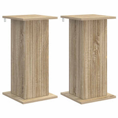vidaXL Plant Stand 2 pcs Sonoma Oak 30.5 x 30 x 60.5 cm 2