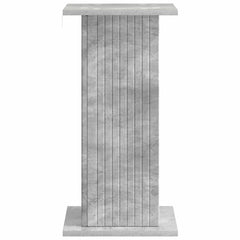 vidaXL Plant Stand Concrete Grey 30.5 x 30 x 60.5 cm Engineered Wood 6